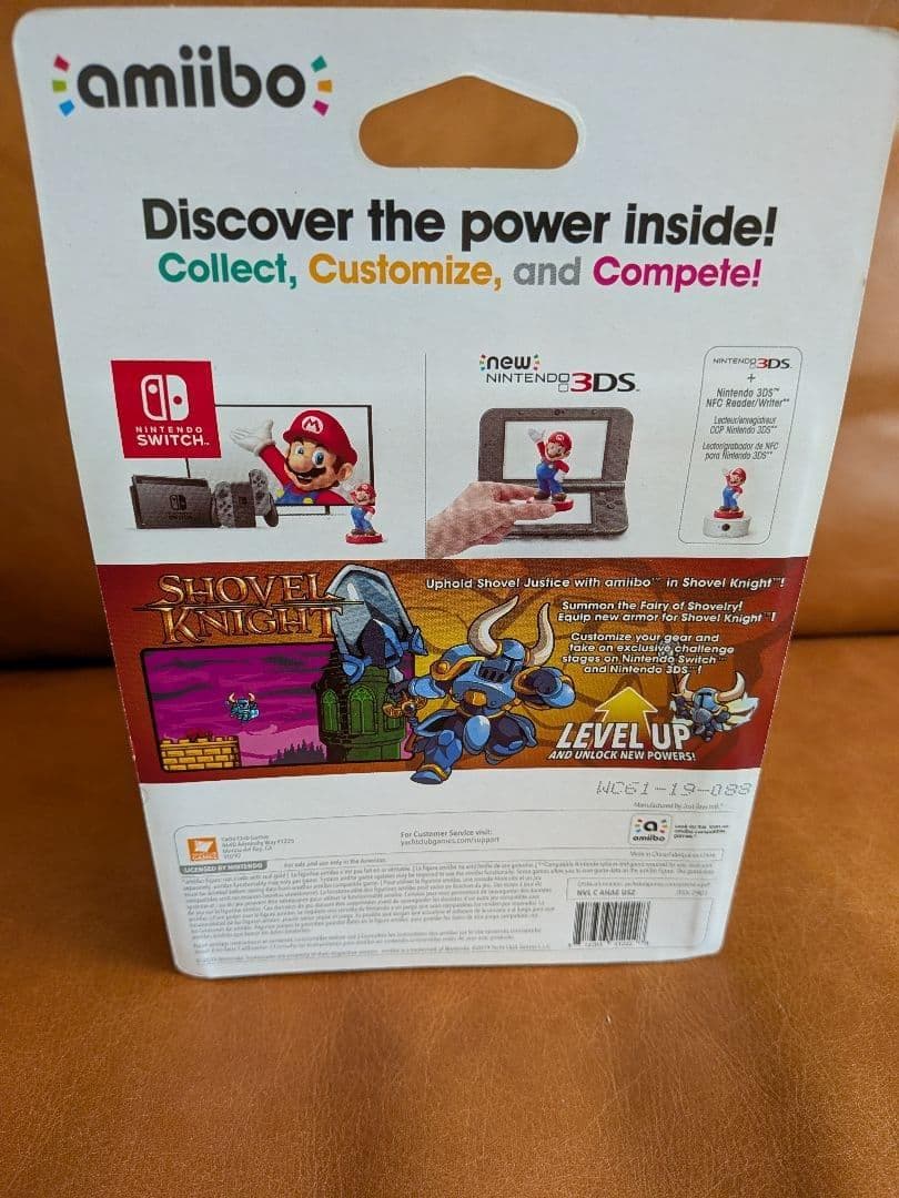 amiibo ショベルナイト ゴールドバージョン 金色 3DS Switch