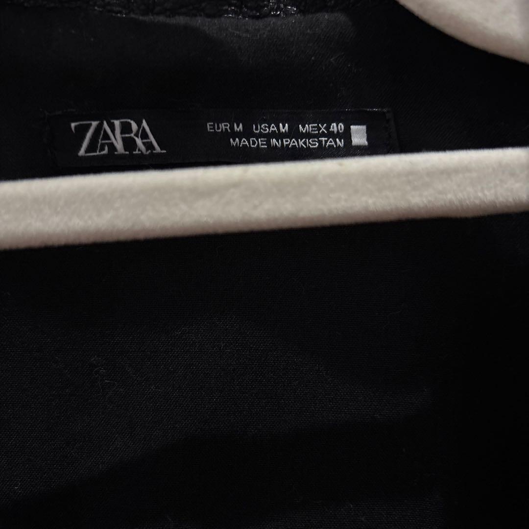 ZARA ブラック ライダースジャケット M