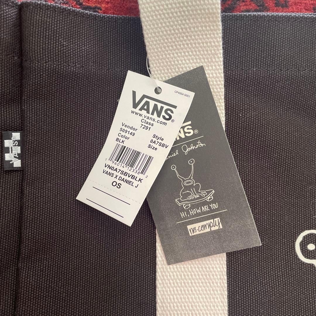 再値下げ！Vans x ダニエル・ジョンストン コラボトートバッグ新品
