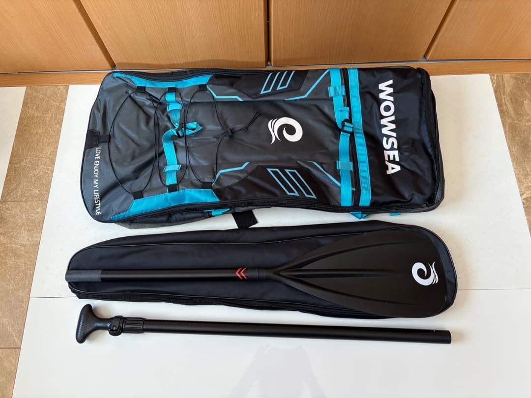 美品 WOWSEA サップ SUP インフレータブルスタンドアップパドルボード