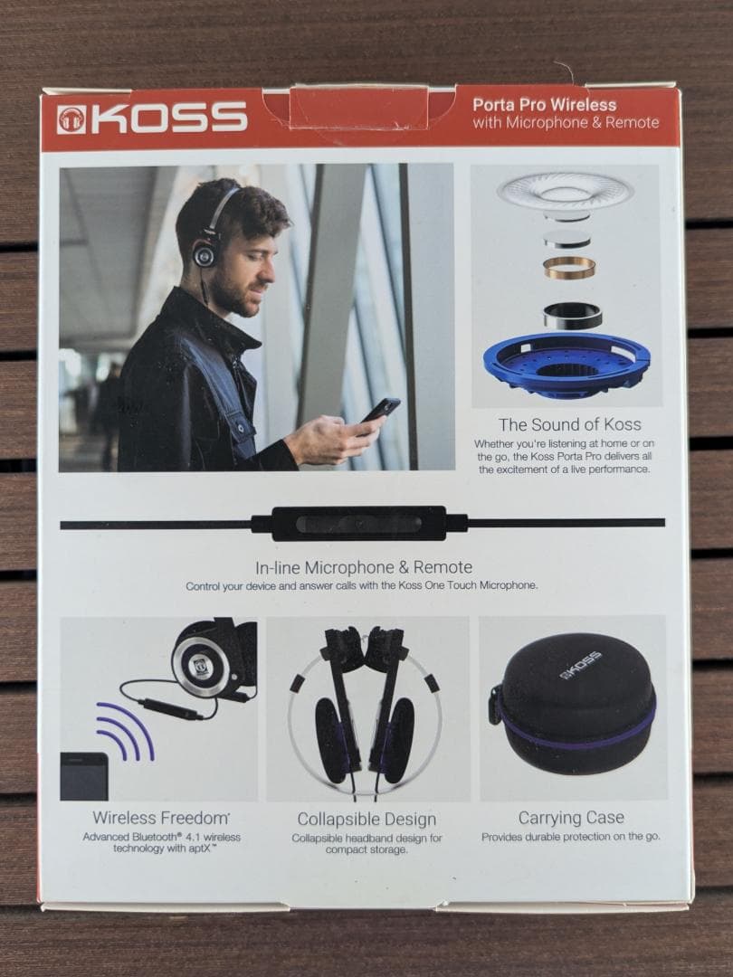KOSS Porta Pro Wireless Bluetooth ヘッドホン