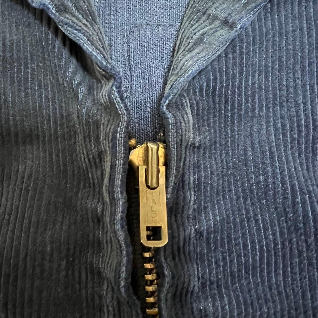 70s FFA コーデュロイジャケット Florida刺繍 TALON 短丈