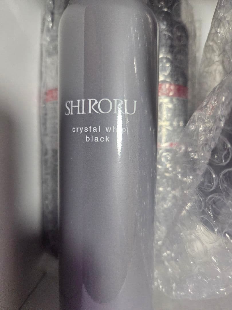SHIRORU クリスタルホイップブラック 120g 6本セット