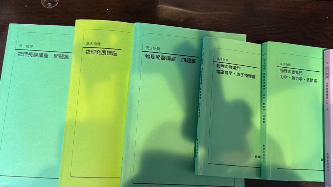 鉄緑会高三物理テキスト一式　2025年度最新版