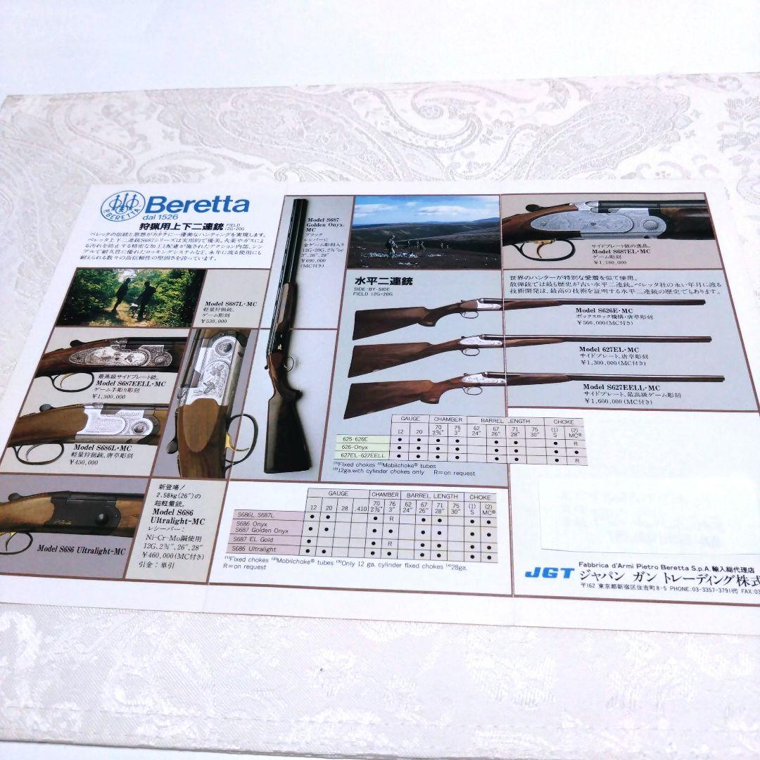 ベレッタ関連雑誌 2冊 ＆ レア商品カタログ付き