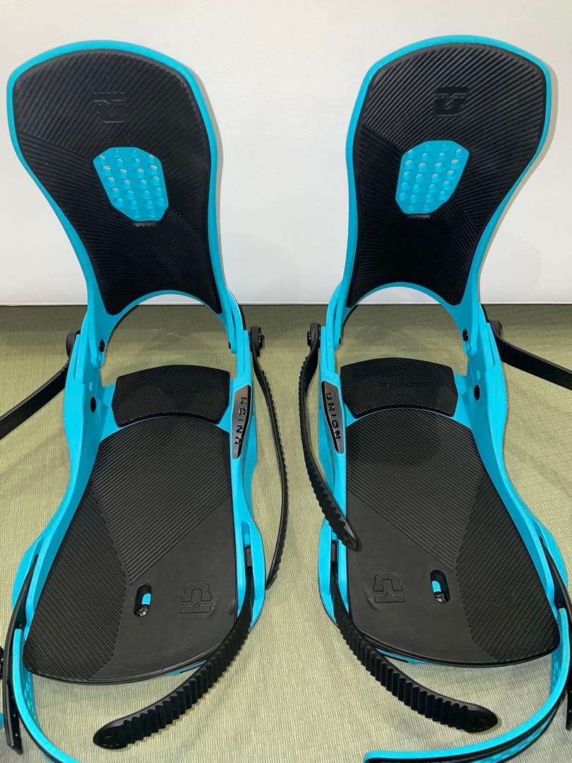 【美品】UNION ビンディング M CYAN バインディング