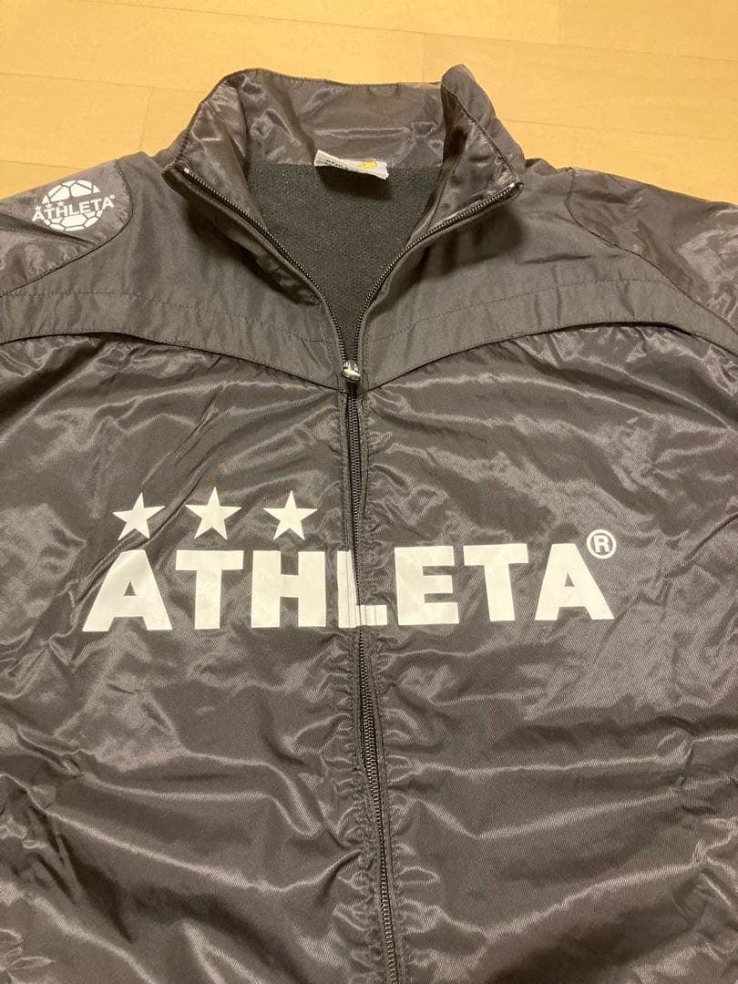 ATHLETA アスレタ トレーニングウェア O 上下セットアップ ブラック