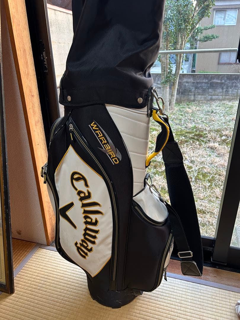 Callaway Warbird キャディバッグ ブラック/ホワイト