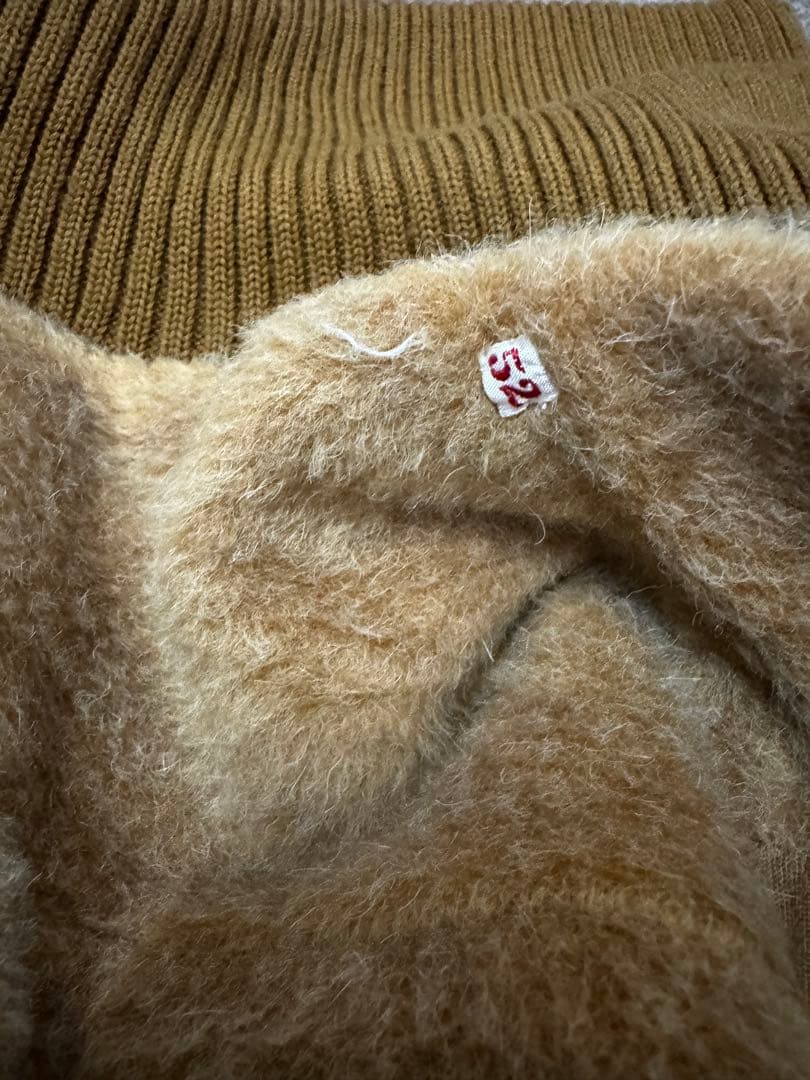 【訳あり】LOEWE ロエベ レザージャケット スエード ボア サイズ52
