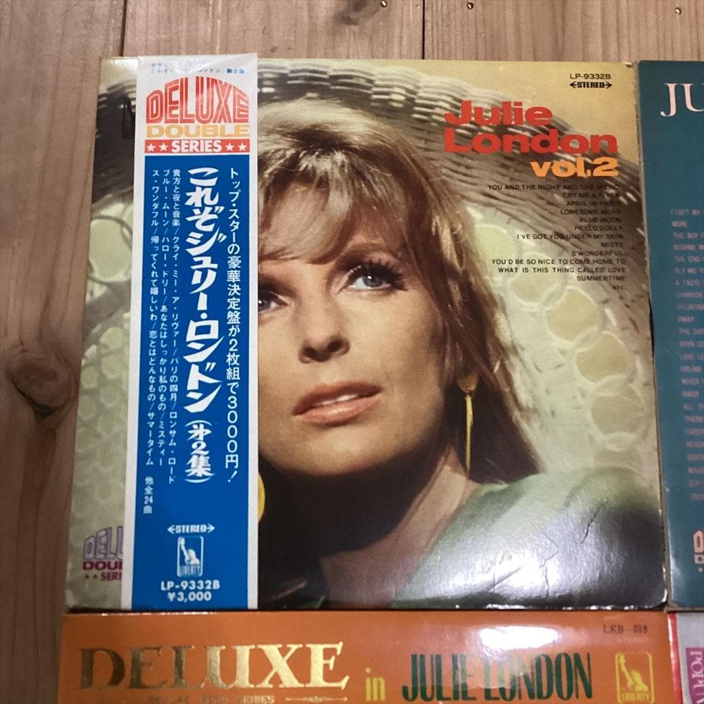 ジュリーロンドン【4枚】RF0110-18　ジャズ　 JULIE LONDON