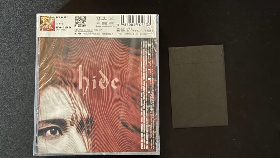 hide our psychommunity 初回プレス盤 廃盤 特典付き