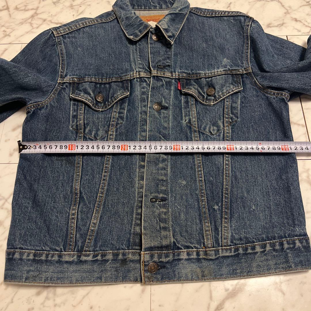 70s Levi's デニムジャケット　usa製　ヴィンテージ　4th