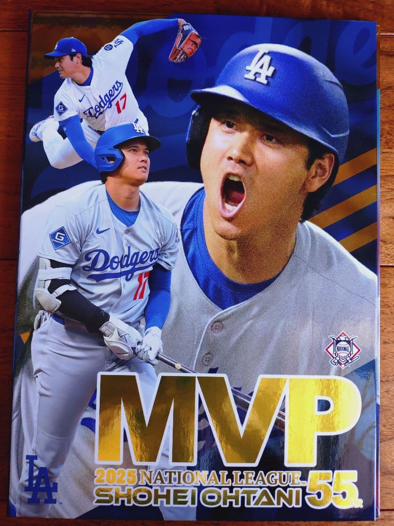 大谷翔平 ドジャース 2024 2025 NL MVP受賞記念プレミアムフレーム