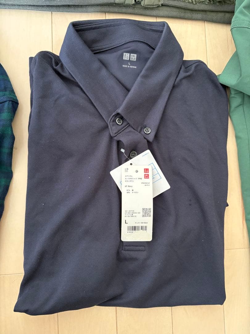 美品 ユニクロ UNIQLO パフテック フリース 7点セット サイズ全てＬ