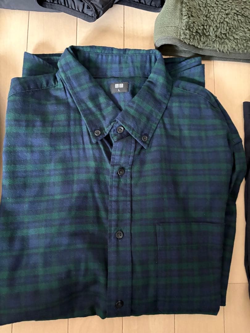 美品 ユニクロ UNIQLO パフテック フリース 7点セット サイズ全てＬ