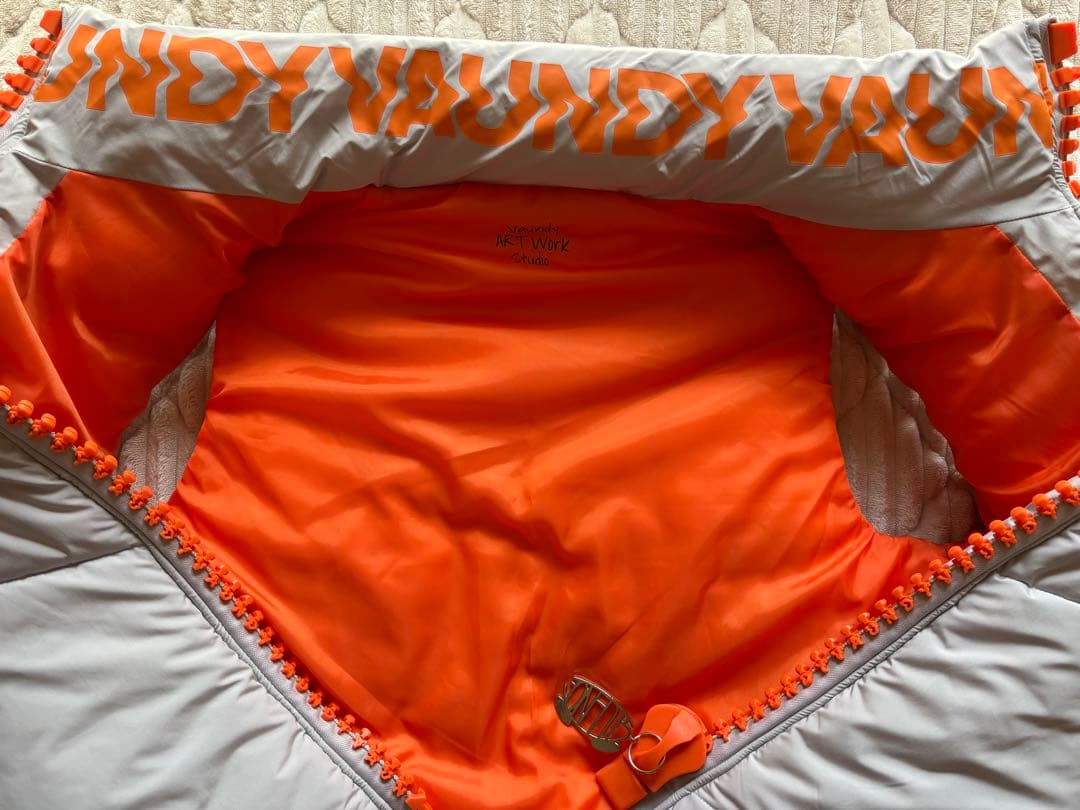 vaundy Logo Down Vest Lサイズ　中古　ダウンベスト