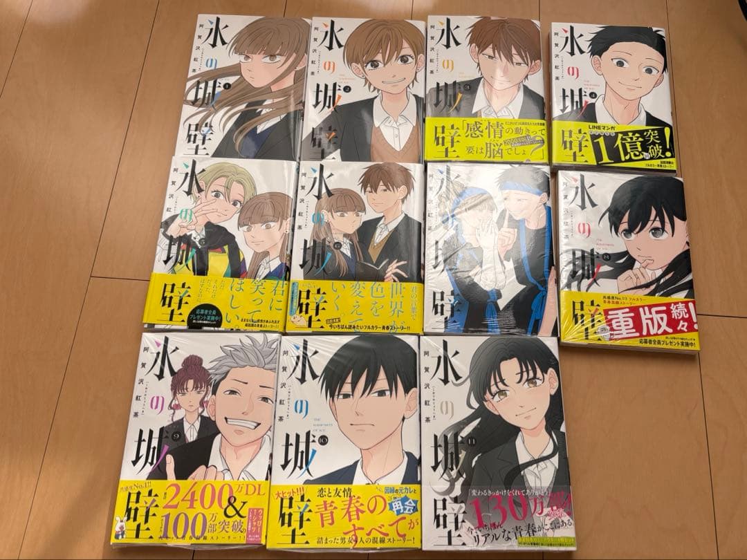 に*ち様 氷の城壁 1-11巻セット / あと3冊で完結！