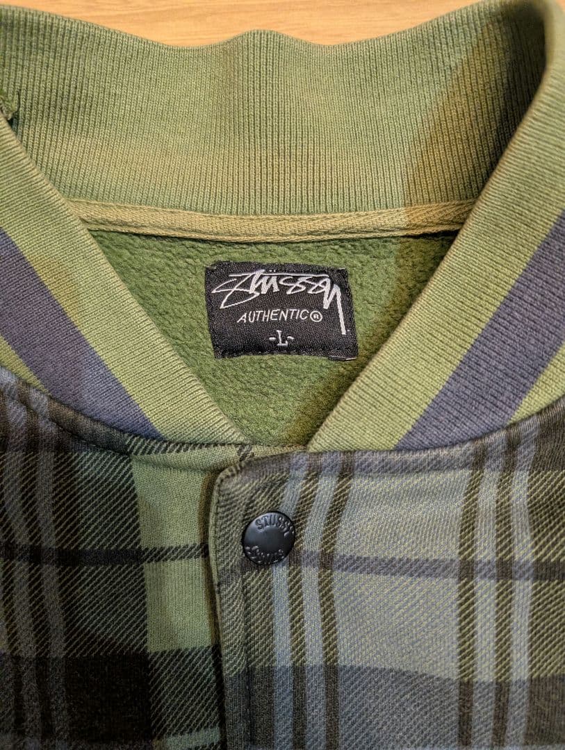 STUSSY チェック柄 アウタージャケット