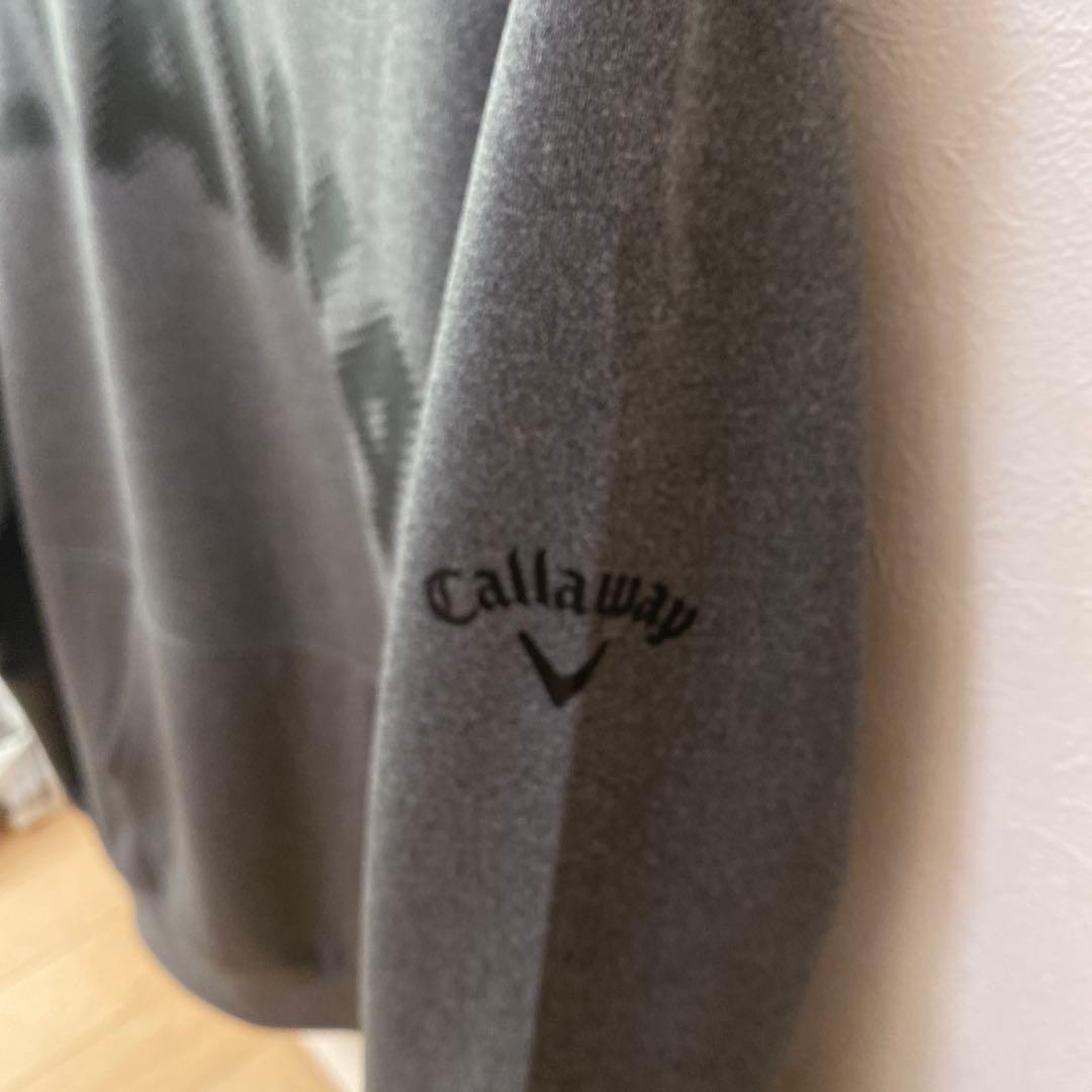 新品】Callaway キャロウェイ プルオーバー スウェット Lサイズ グレー