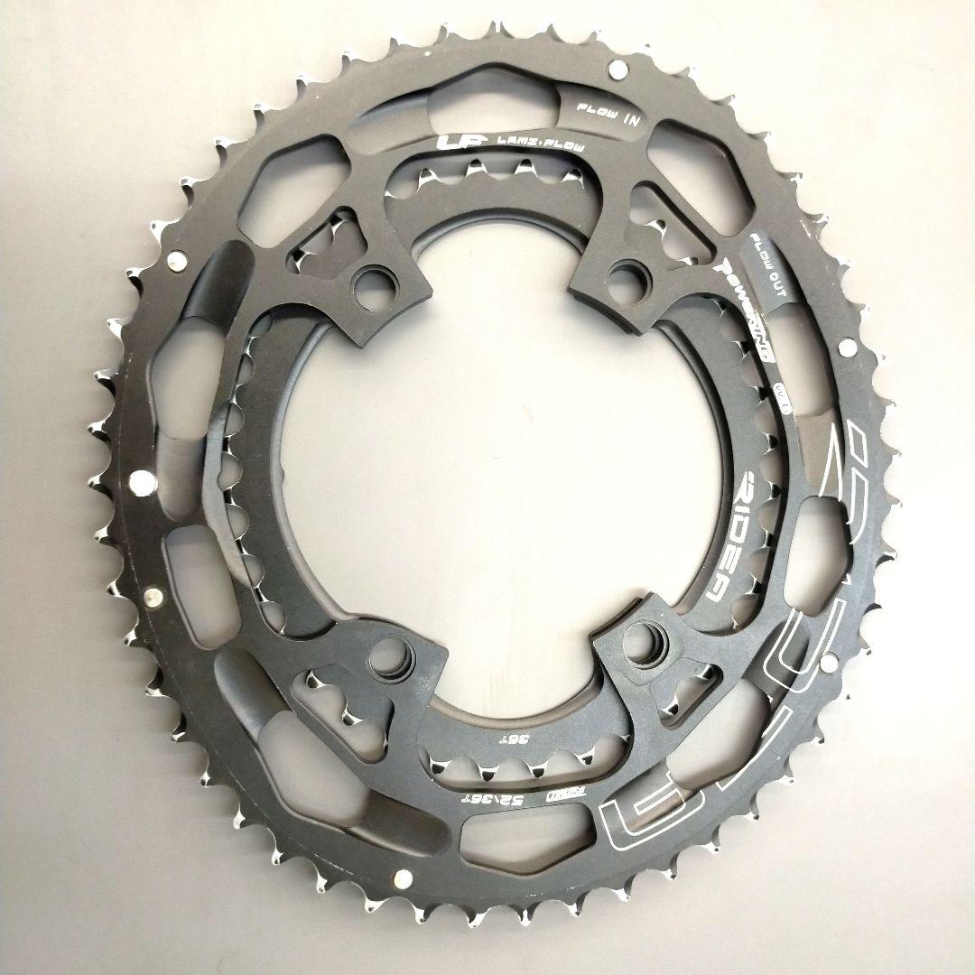 RIDEA ４アーム 楕円 52/36T 　FC-9100用 （±3T）