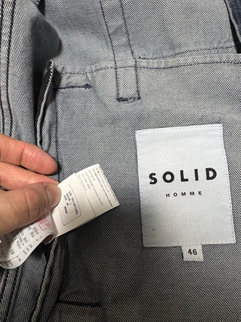 SOLID HOMME デニムジャケット