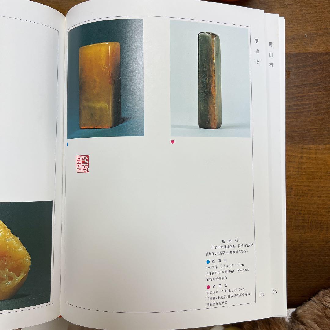 お値下げ‼️中国印石図譜