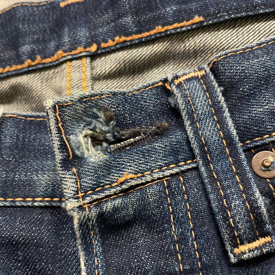 00s 日本製 Levi's 47501 W34 デニムパンツ 501XX