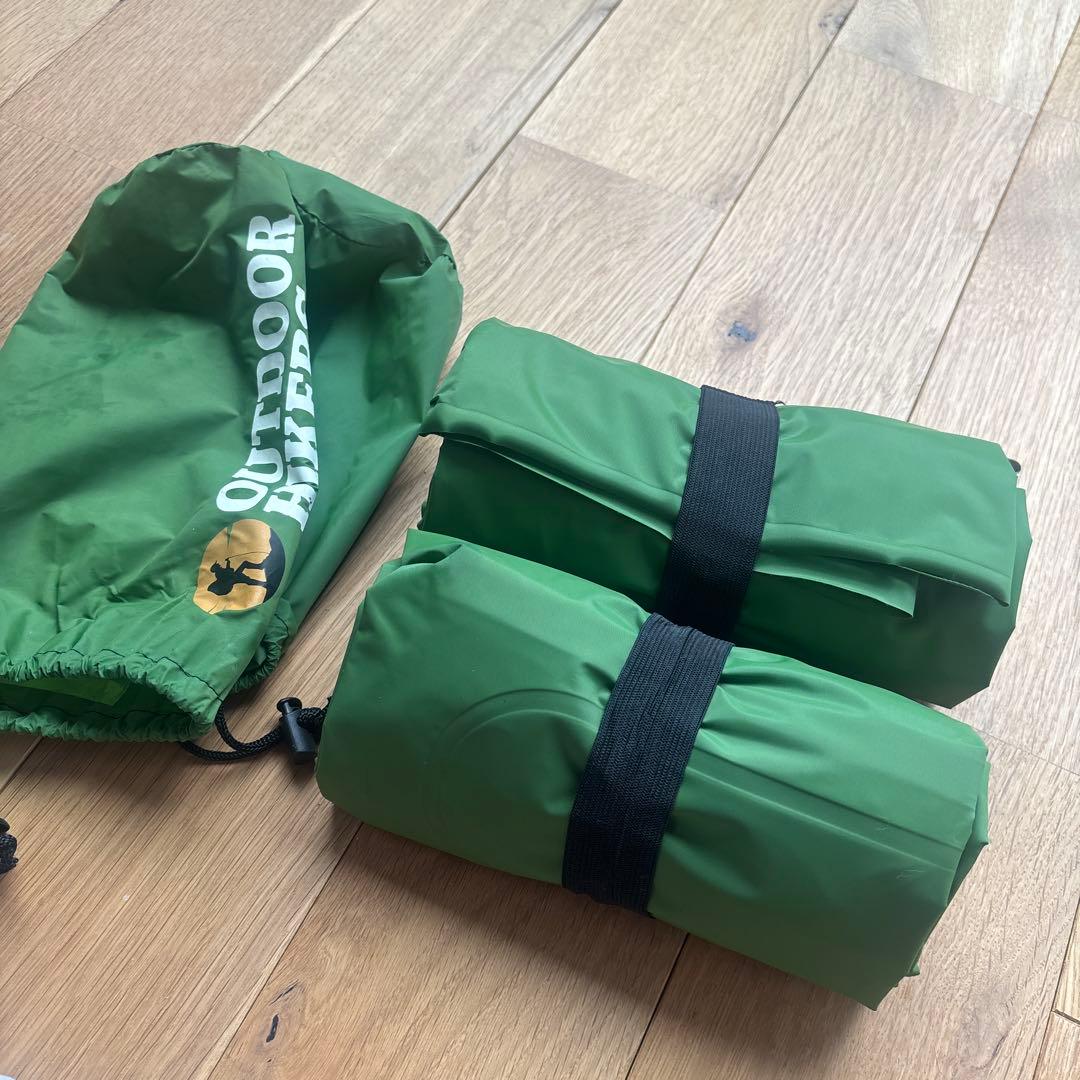 【美品】OUTDOOR HIKERS エアーマット 2個セット