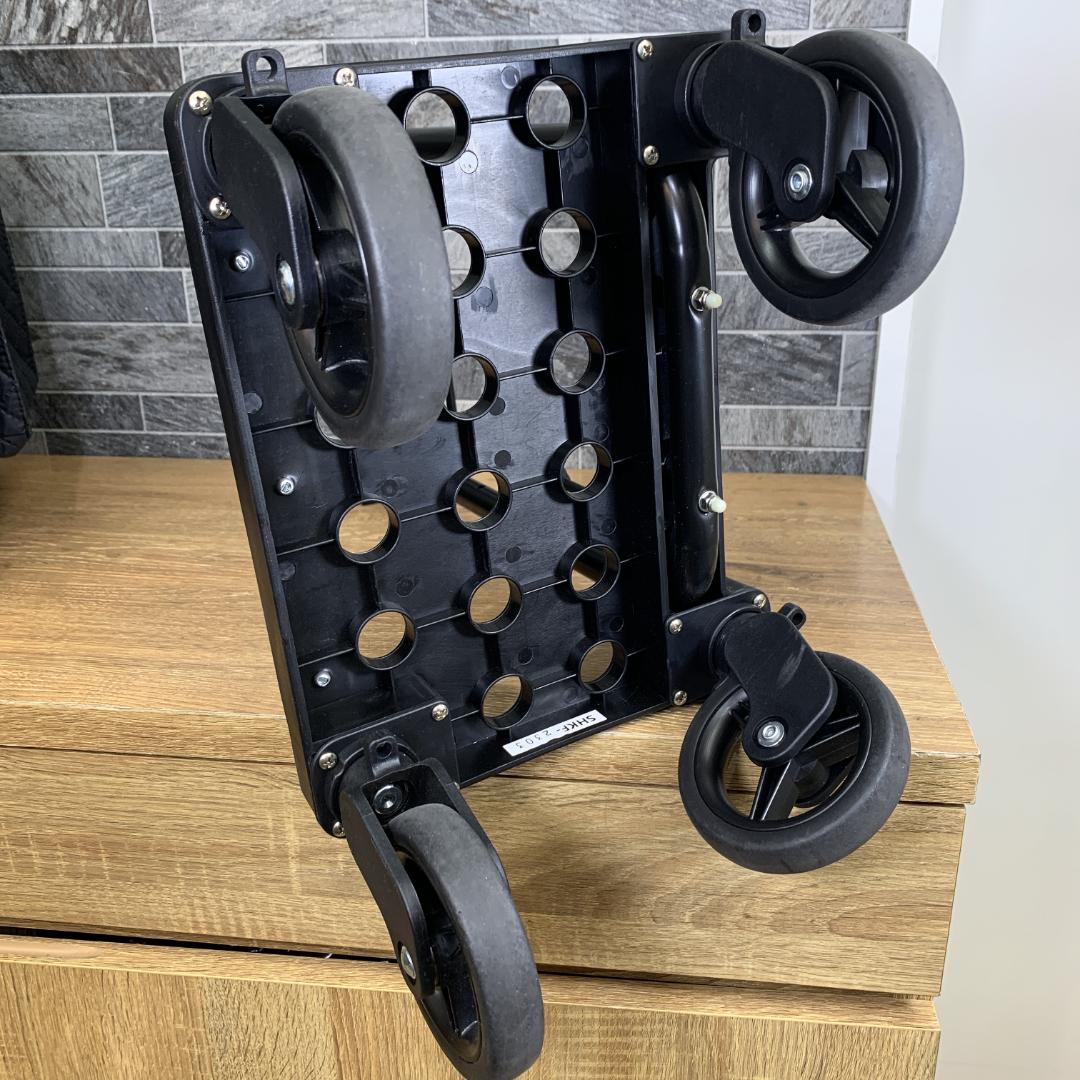 美品　島製作所　ショッピングカート メロディ スムーズグランデ　駐車ロック付き