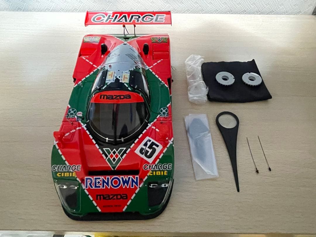 ハ*チ様 オートアート 1/18 MAZDA 787B 1991 #55 トロフ