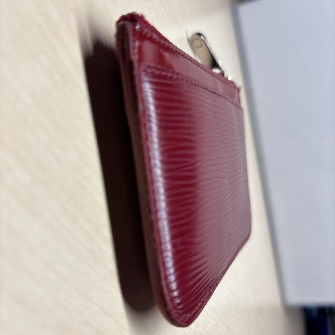 LOUIS VUITTON エピ　ポシェットクレ　ケース　カードケース