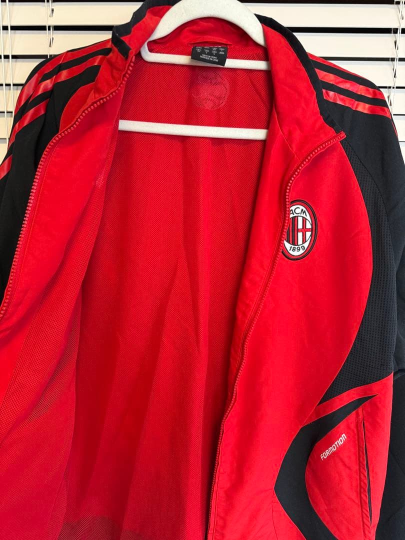 【希少】adidas ACミラン ジャージ セットアップ 上下 Sサッカー