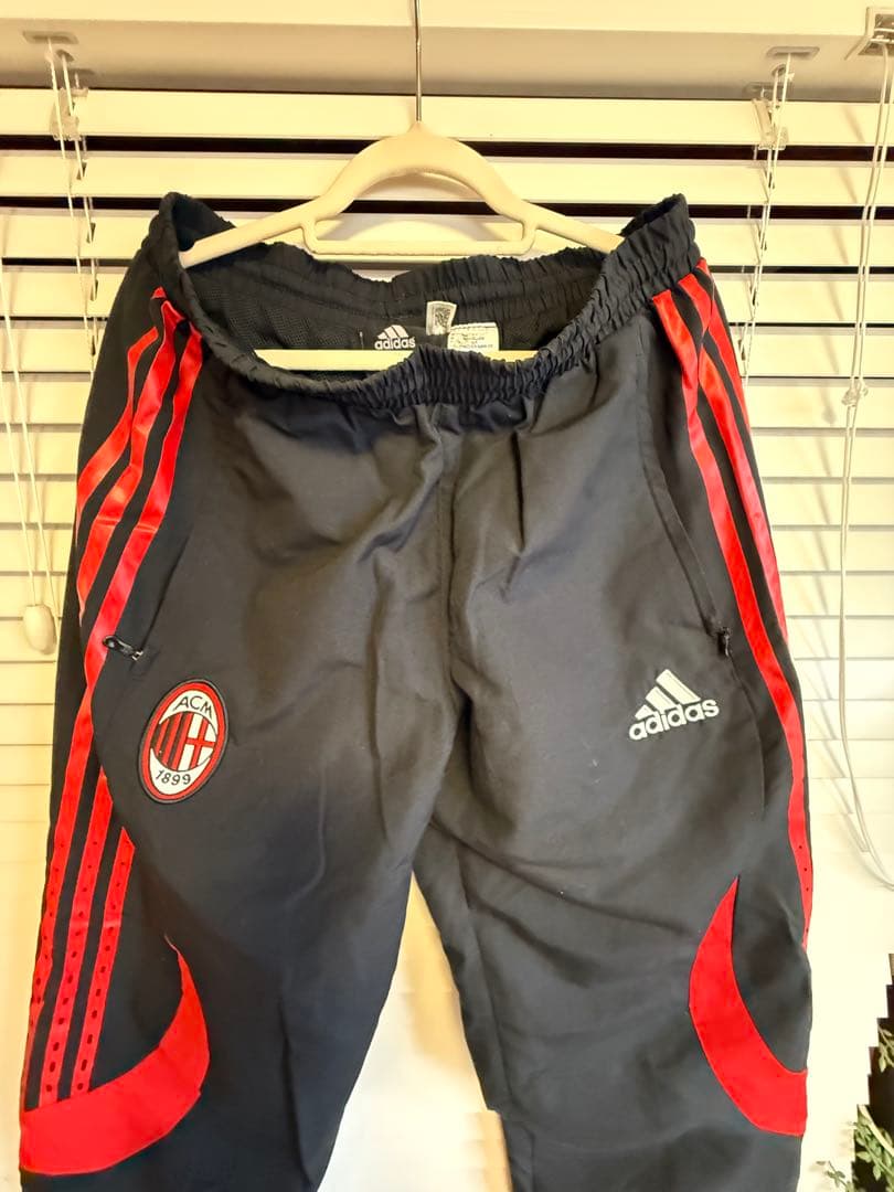 【希少】adidas ACミラン ジャージ セットアップ 上下 Sサッカー