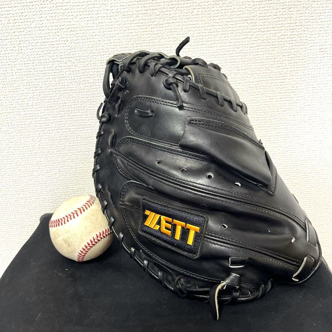 692 ZETT プロステイタス 極美品 型抜群 硬式 キャッチャーミット