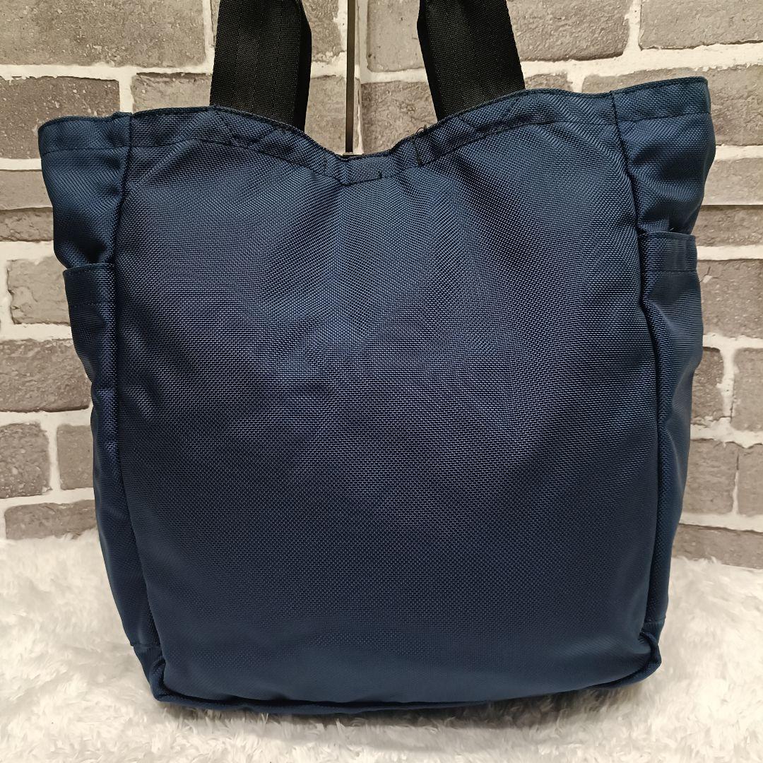 【美品】BRIEFING URBAN BUCKET トートバッグ ネイビー A4