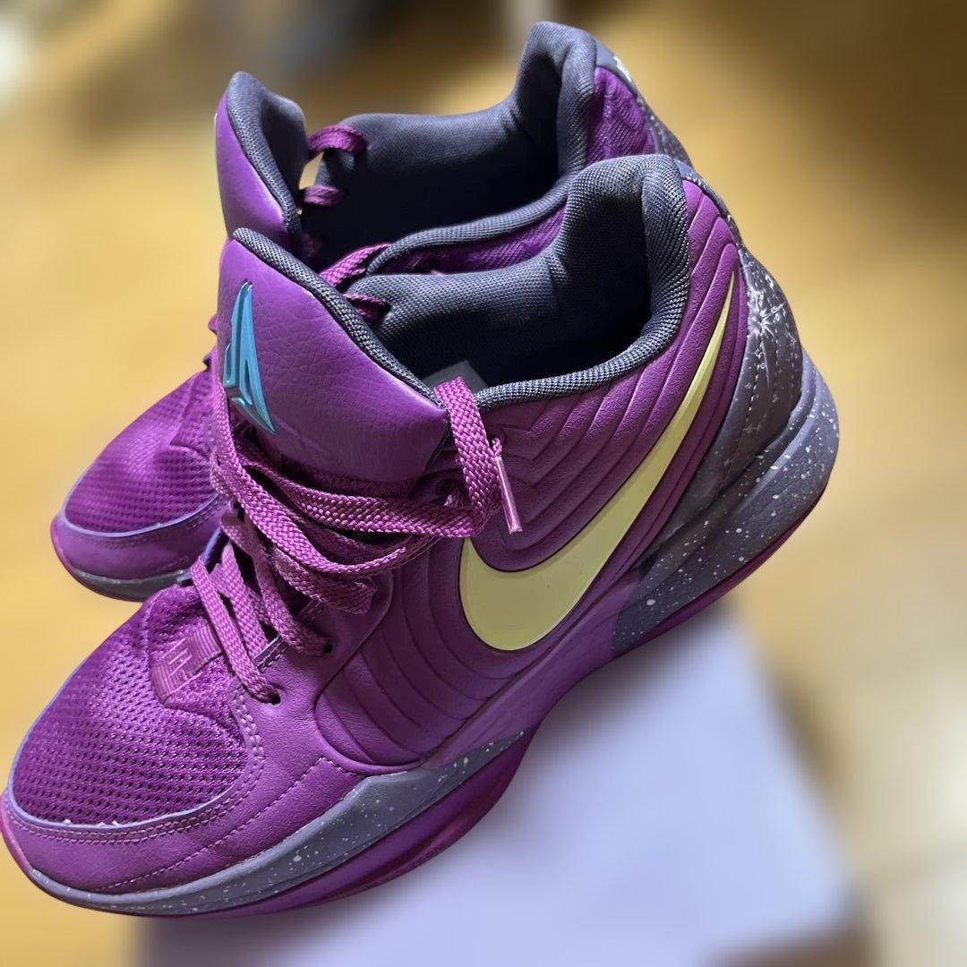 NIKE バッシュ　パープル　JA2 EP ジャモラント　27.5cm ナイキ