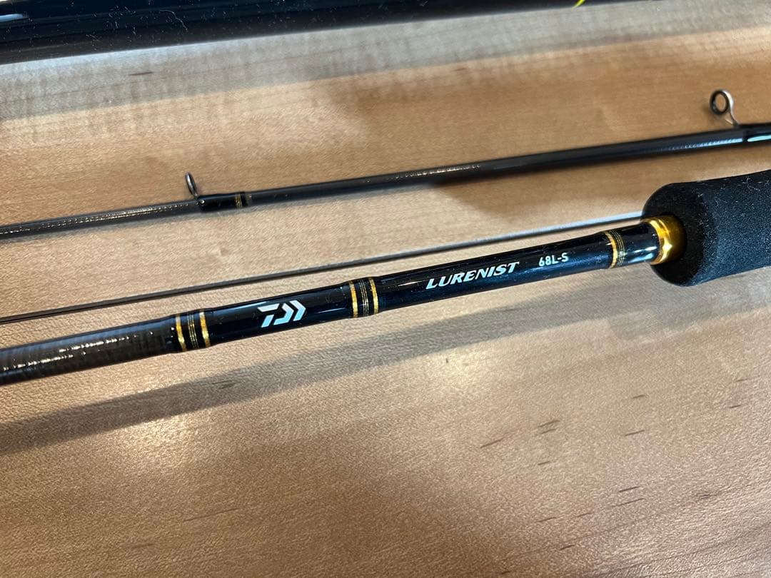 DAIWA LURENIST 68LS ロッド タモの柄セット
