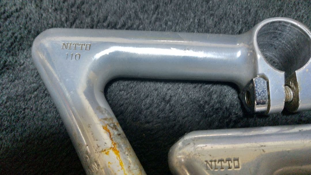 アルミ ステム 3個セット 中古品 NITTO 競輪 ピスト