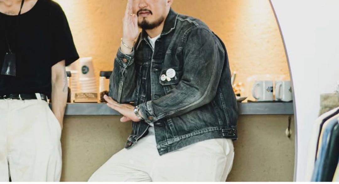 ジャケット・アウター DENIM HEADS 507 BLACK DENIM fade 48