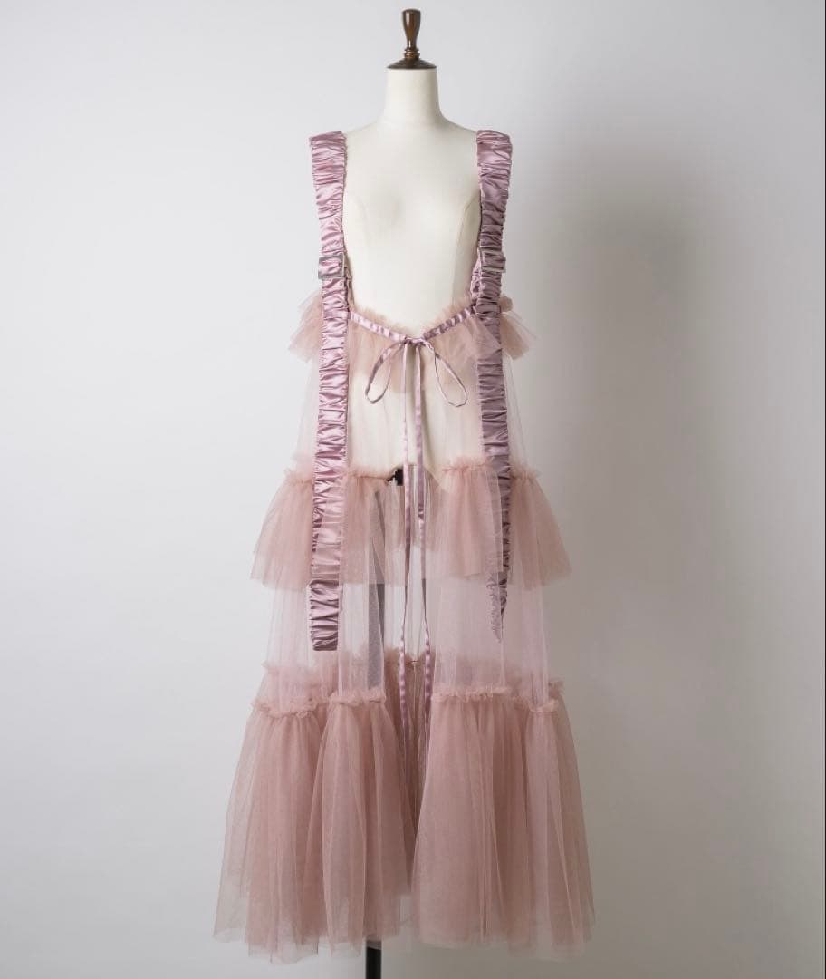 新品タグ付☆チュールデザインジレ☆J1U by LA BELLE ETUDE
