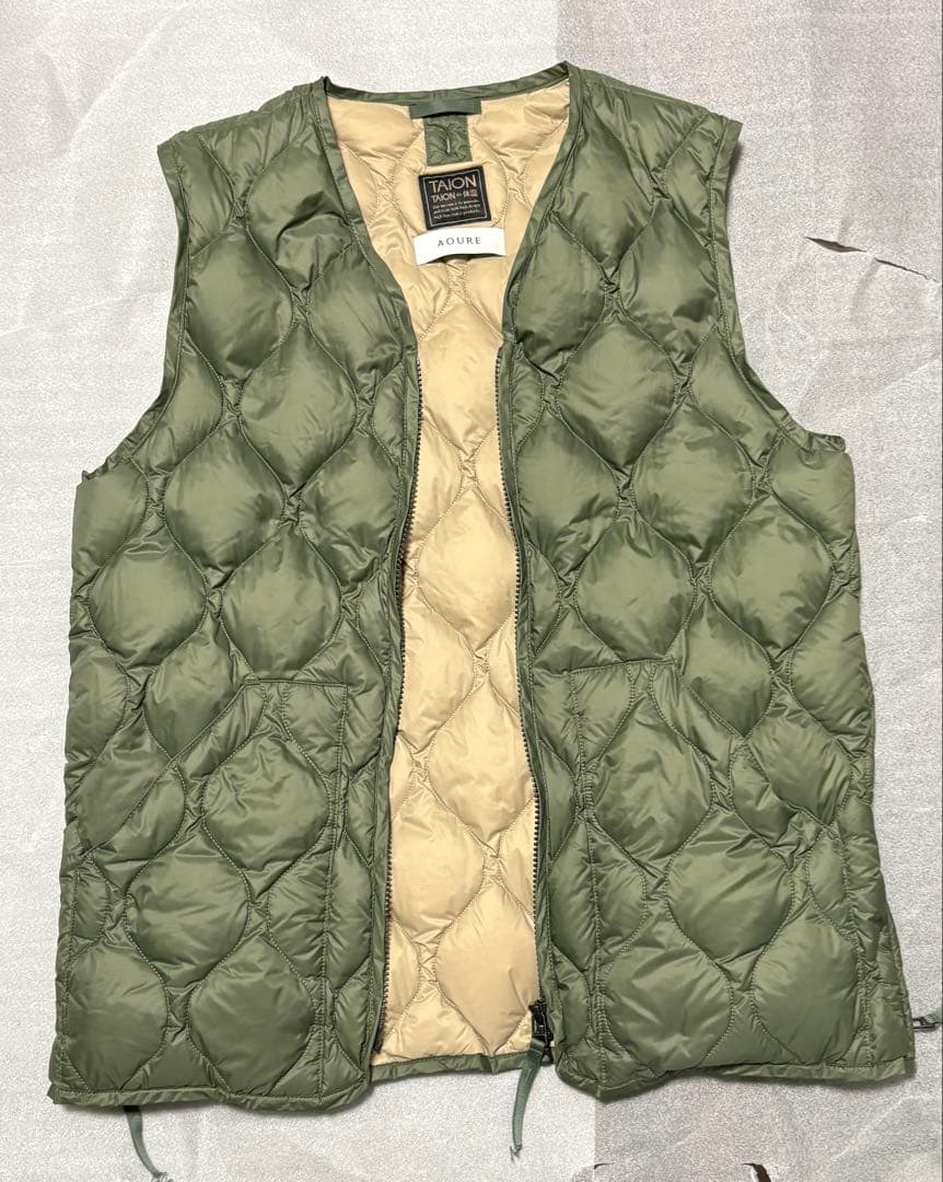 TAION✖️AOURE MILITARY DOWN GILET