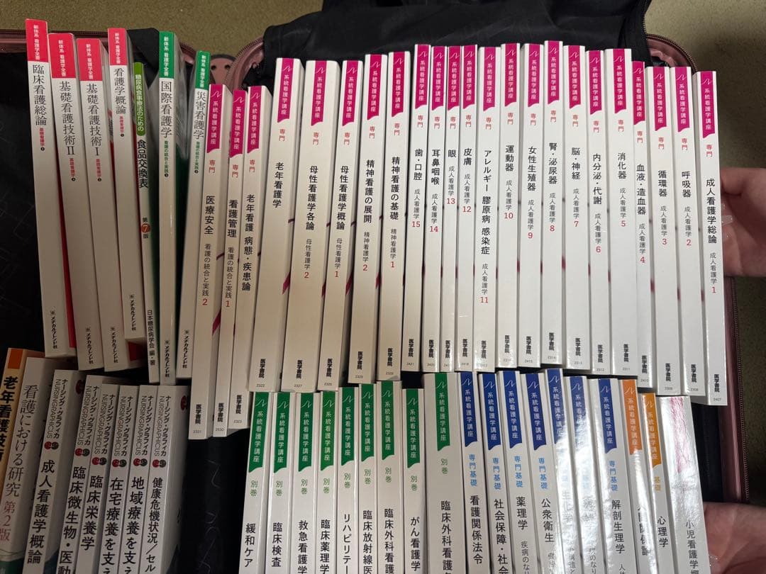 東京女子医科大学看護専門学校 教科書一式　ほぼ未使用