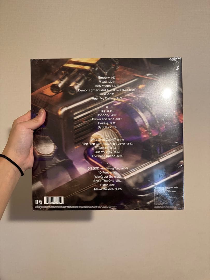 未開封品　Juice wrld Death Race For Love レコード