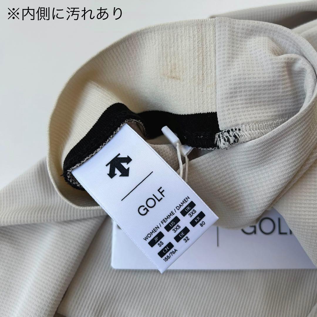 未使用　タグ付き　DESCENTE GOLF デサントゴルフ　モックネックシャツ