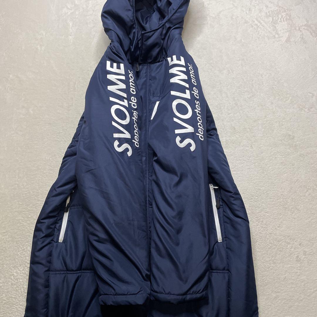 【未使用に近い】M相当　svolme ベンチコート　自宅で洗える　150 160