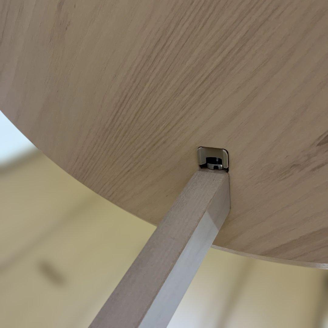 IKEA LISABOリーサボー ダイニング丸テーブル 105cm 北欧 4人用