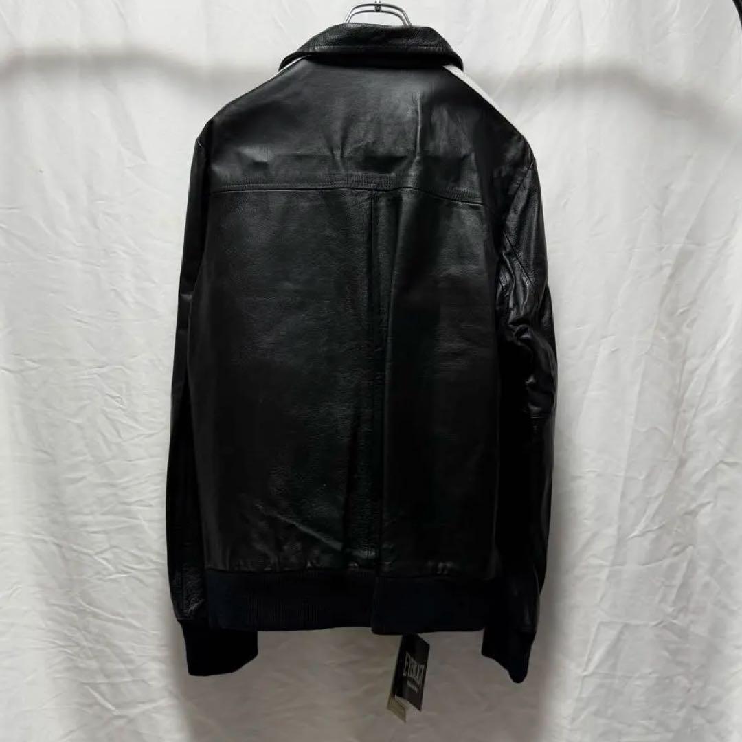 希少 00s EVERLAST エバーラスト レザージャケット ブルゾン 牛革