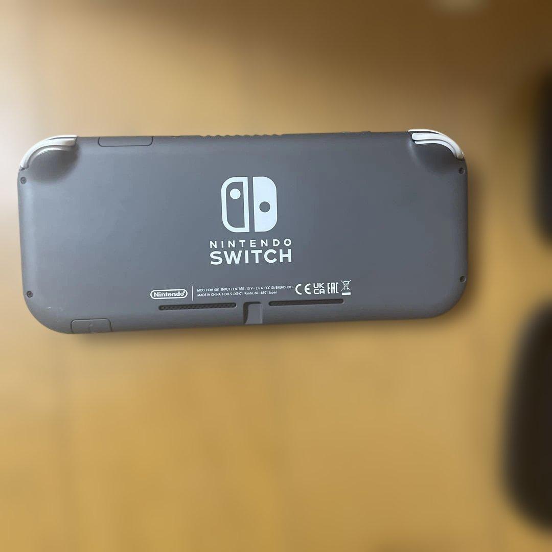 Nintendo Switch Lite グレー 本体ケース付き