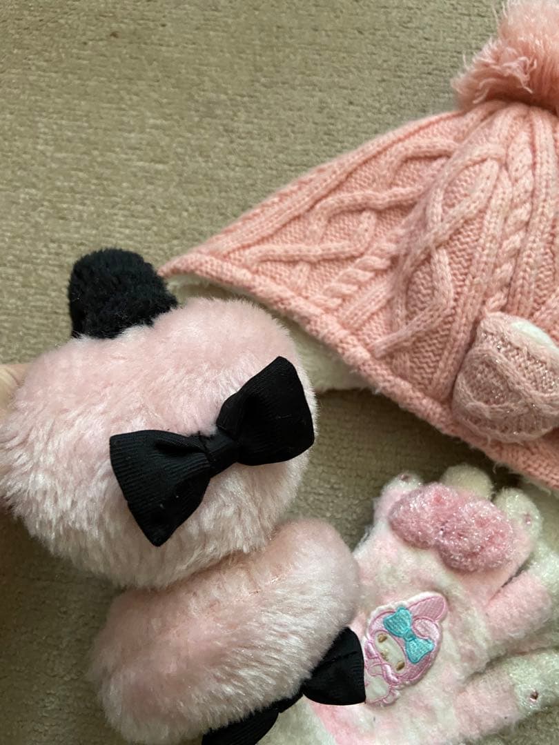 HEAD★女児スキーウェア120cm耳あて 帽子 マイメロ手袋など10点Set
