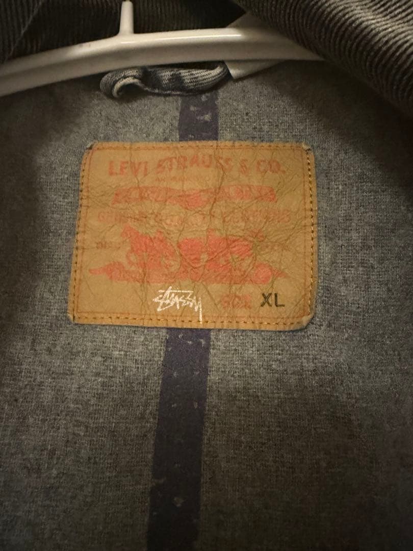 Stussy × LEVI'S デニムジャケット XL